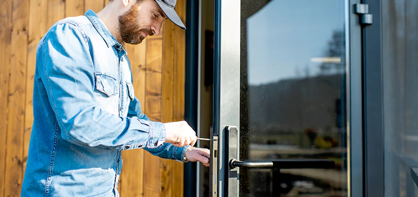 Frameless Glass Storefront Door Locks Replacement in Magalia, CA